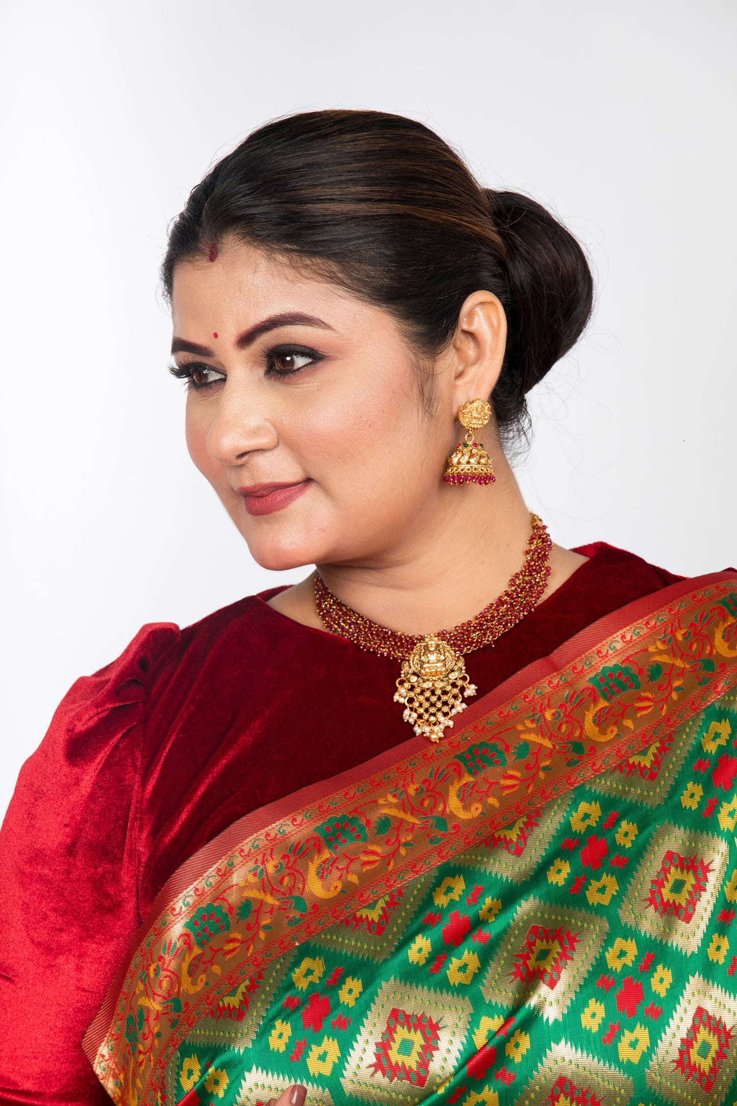 Green Silk Zari Saree