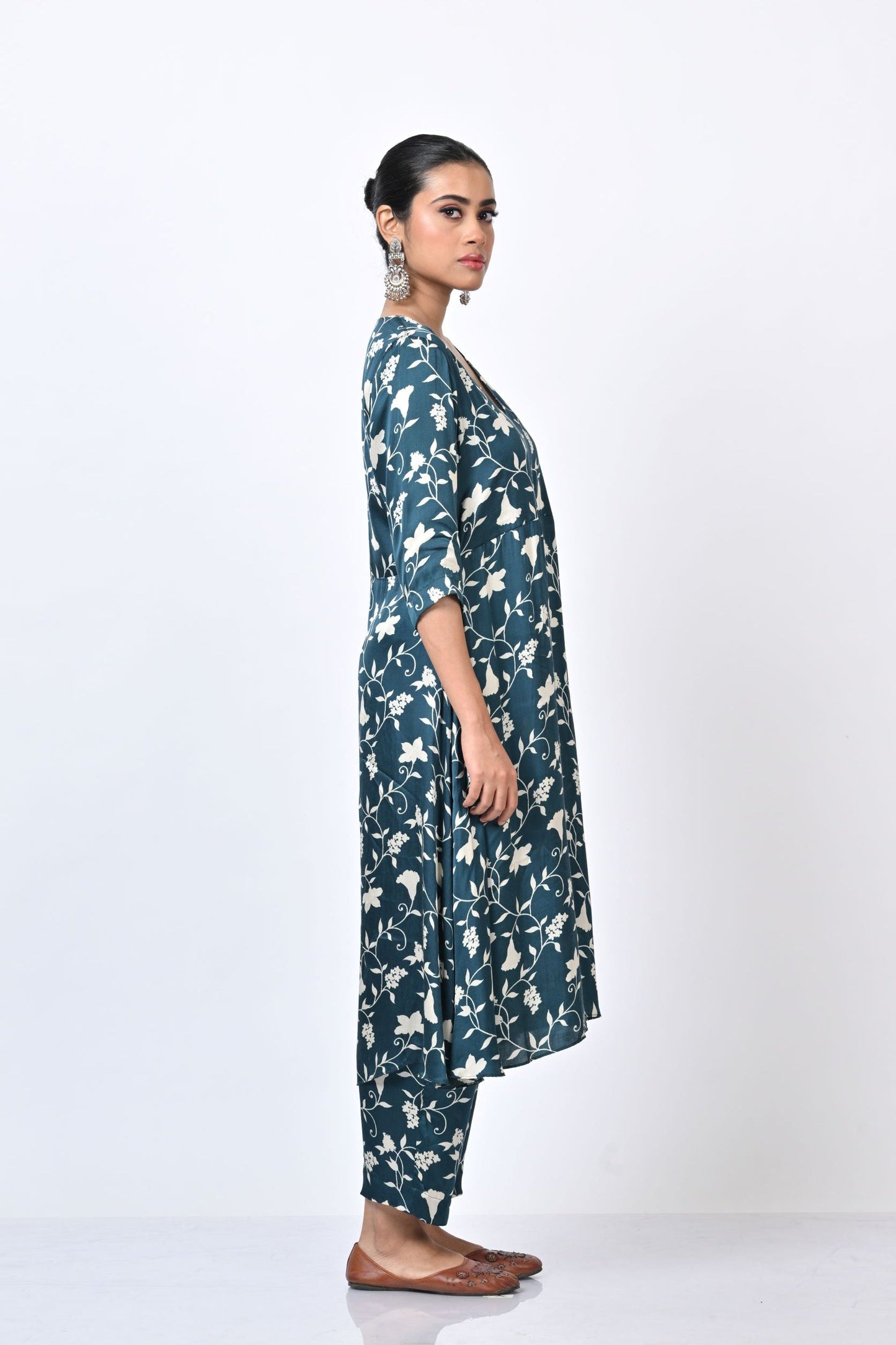 Bosslady Kurti Set - Green