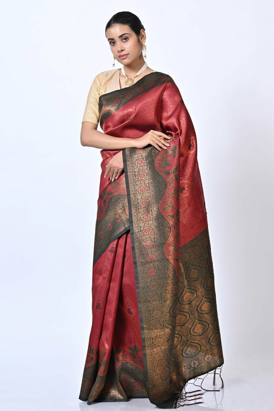 Nazakat Series Khadi Silk Work Saree