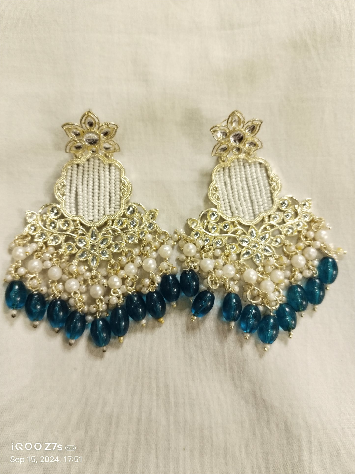 Bits with Stone Earrings