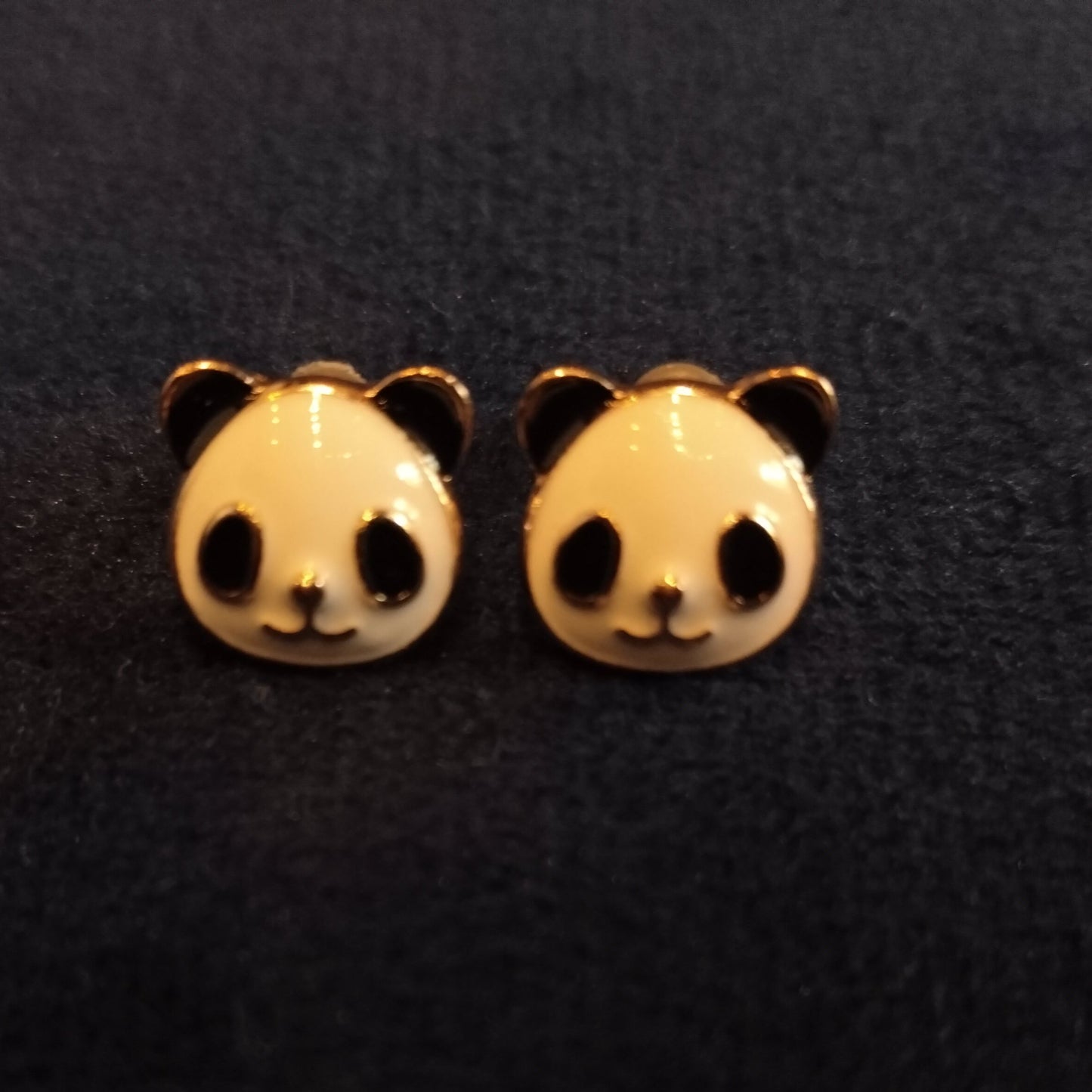 Panda Earrings