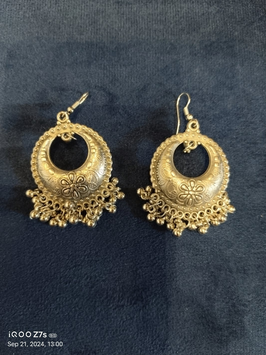 Oxidized Earrings