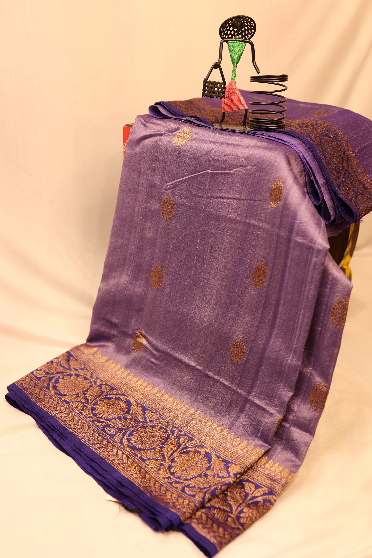 Pure Silk Saree with Zari Border