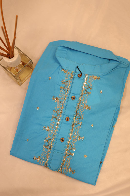 Hand Work Men's Kurta