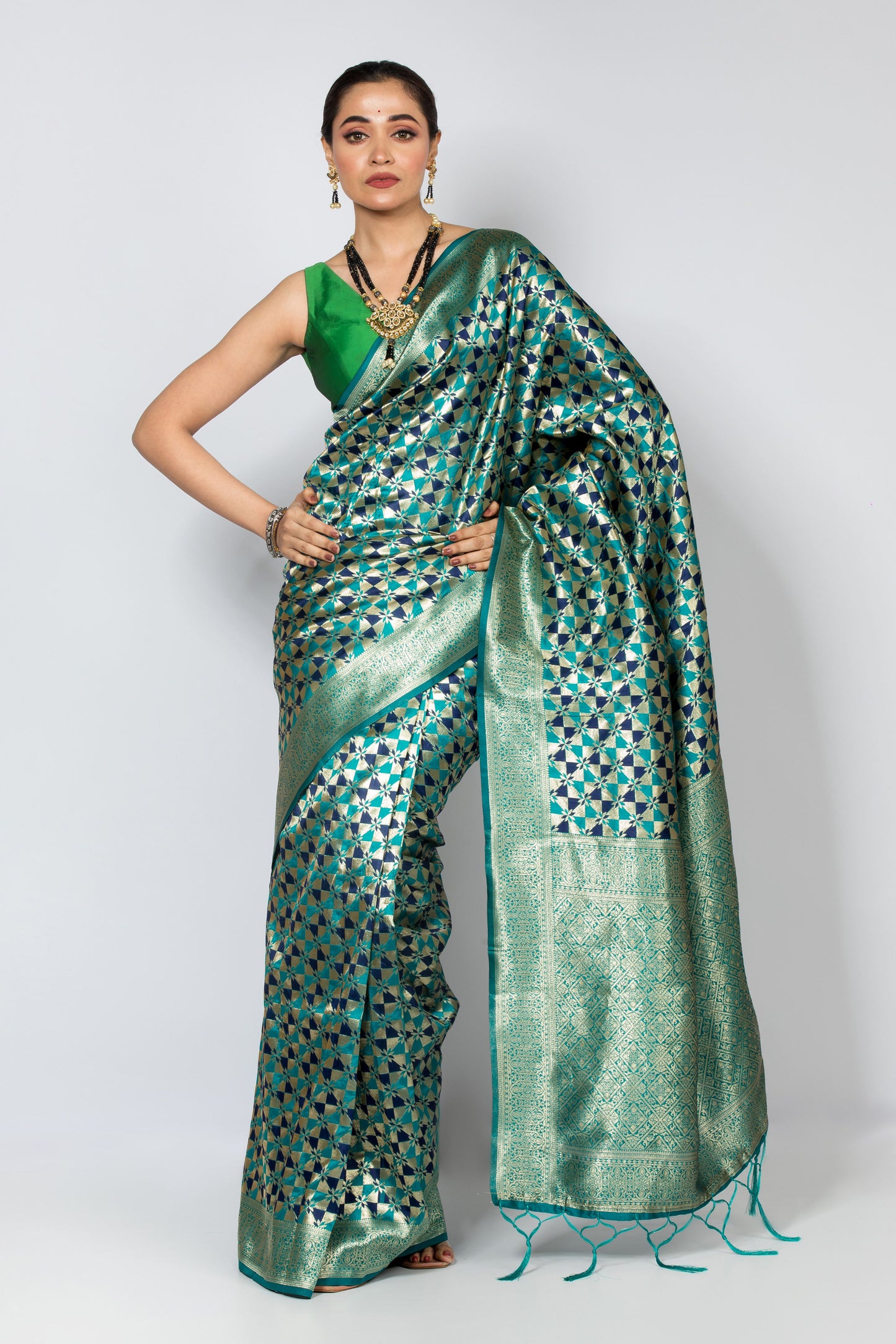 Silk Zari Weave Saree