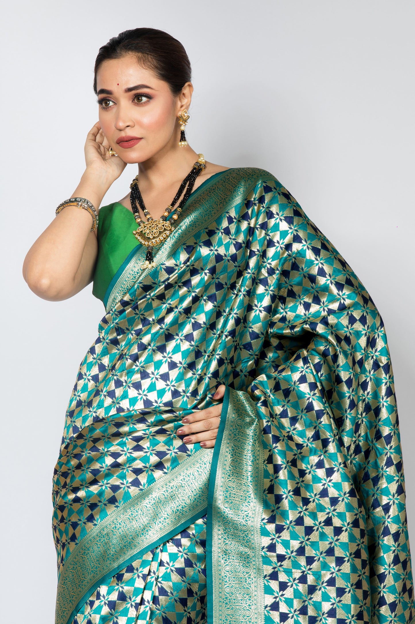 Silk Zari Weave Saree