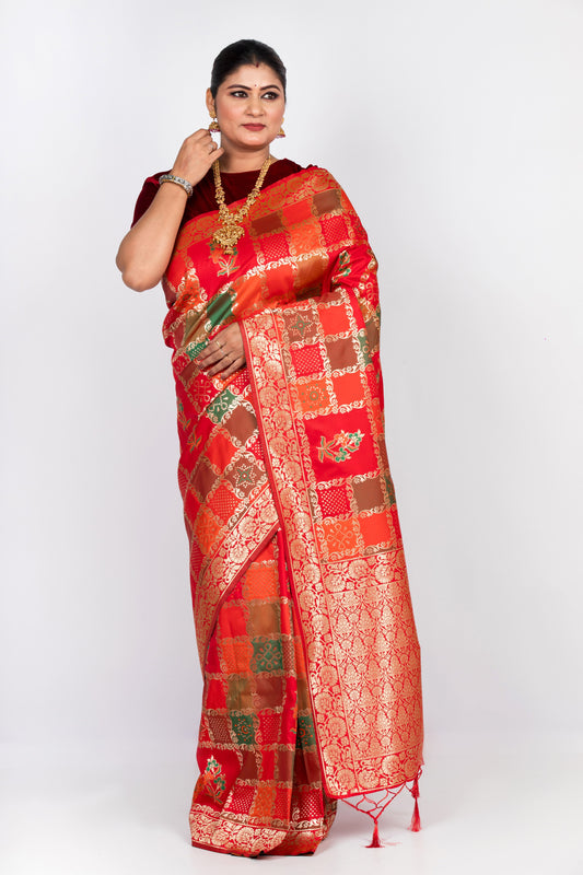 Silk Zari Weave Saree