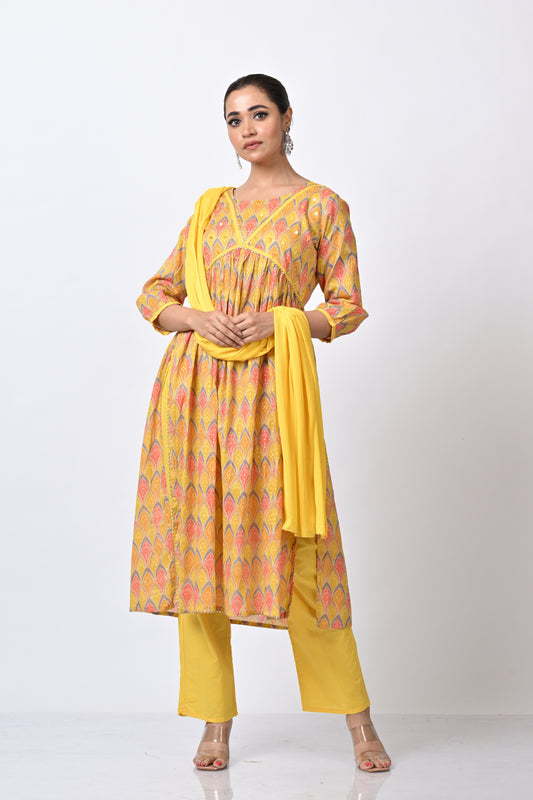 Breezy Basics Suit Set - Yellow